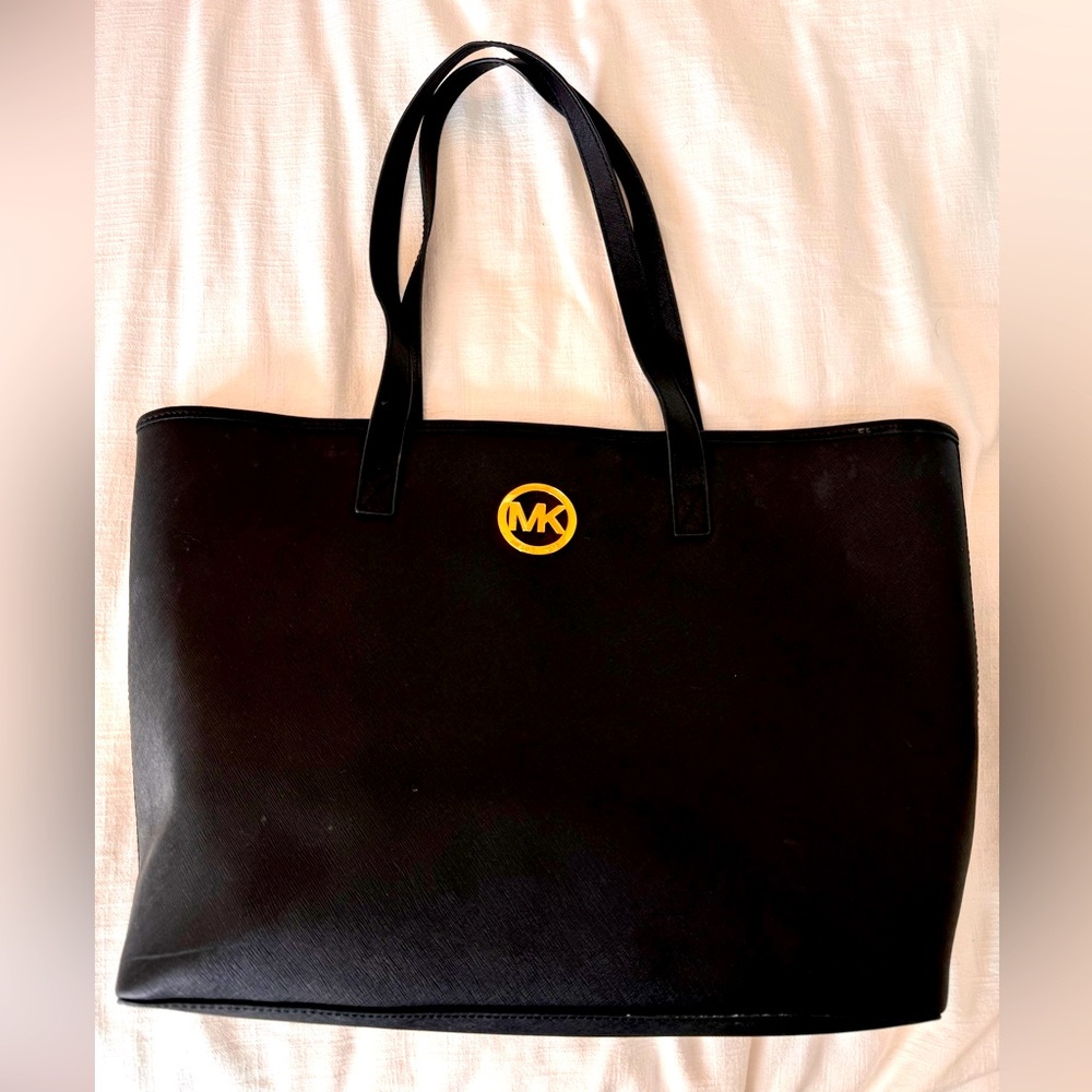 Michael Kors leather tote bag